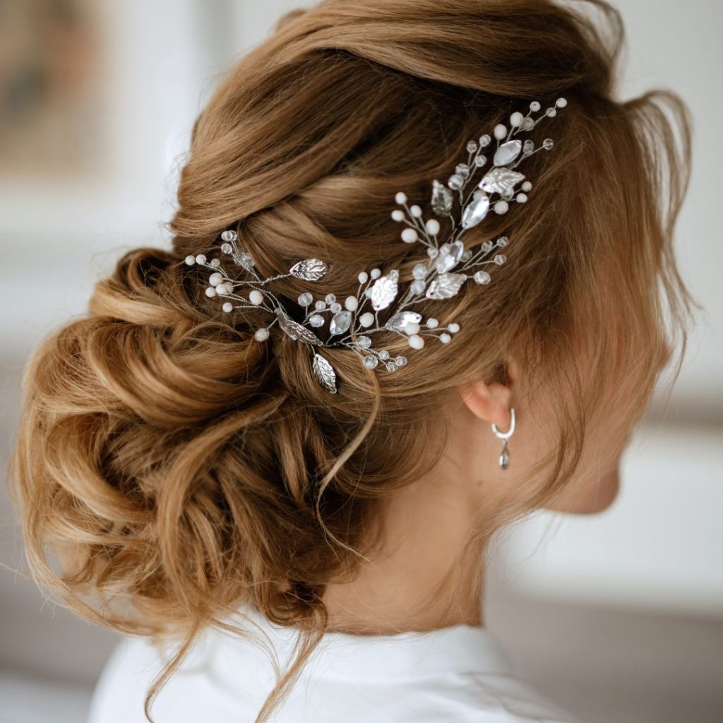 Evening hairstyles for wedding-Behairstyle.gr